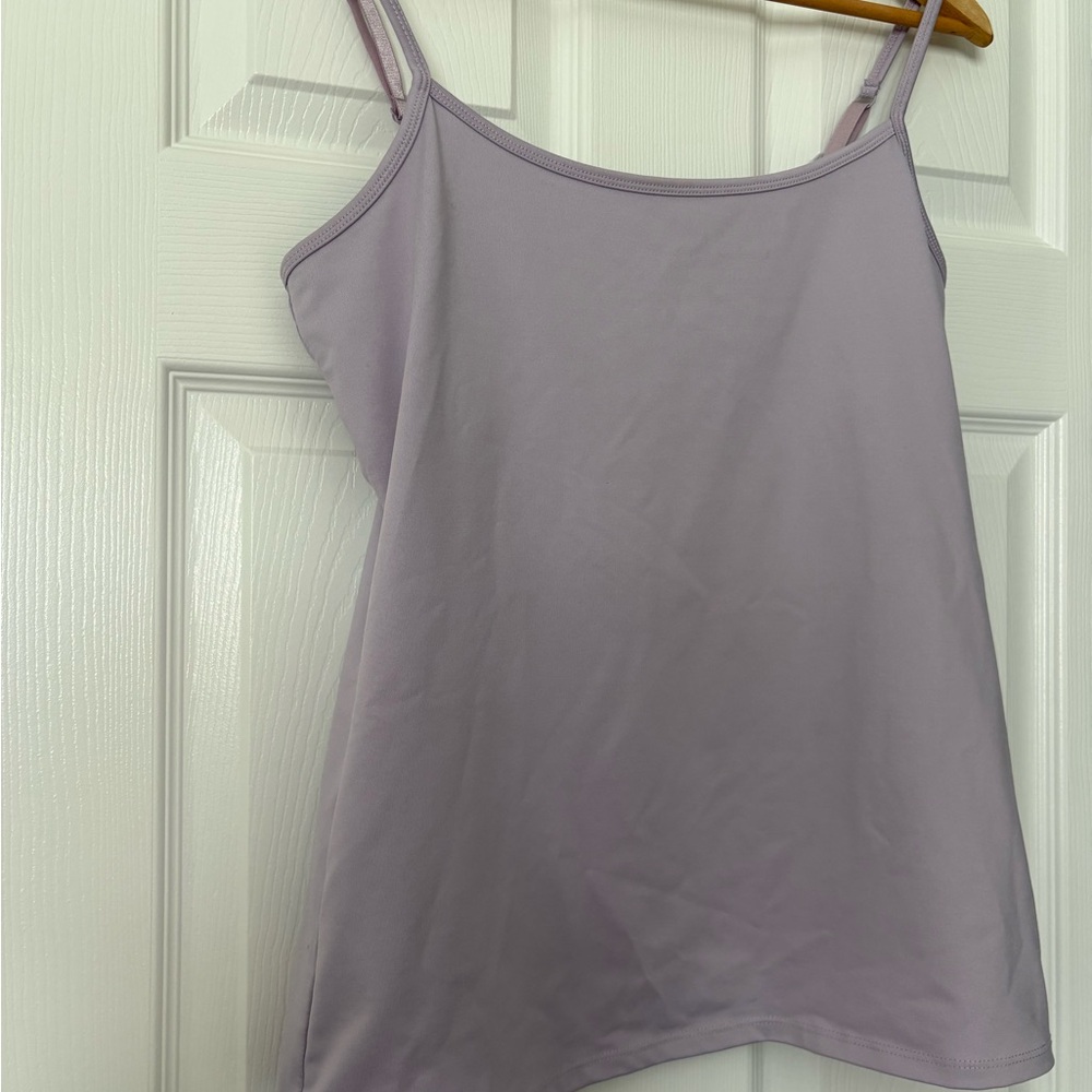 New York & Company Mauve Adjustable-Strap Camisole